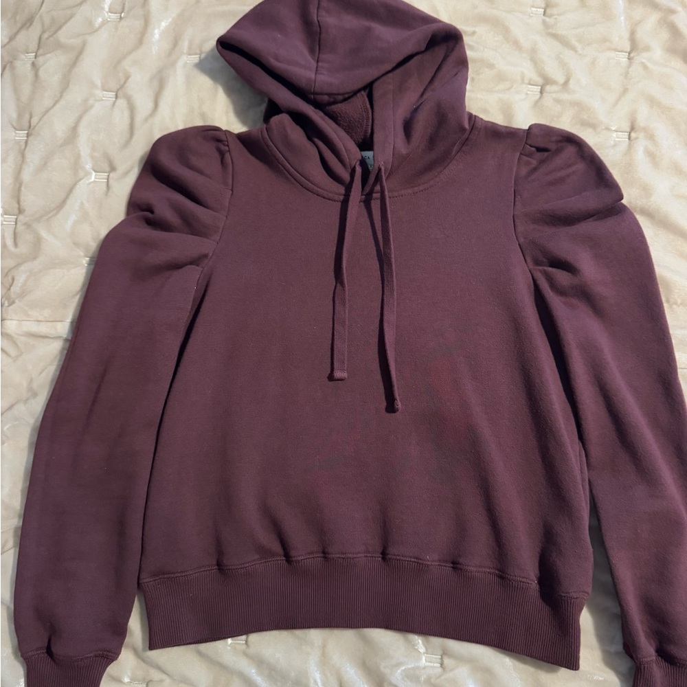 Rebecca Minkoff Women's Burgundy Hoodie